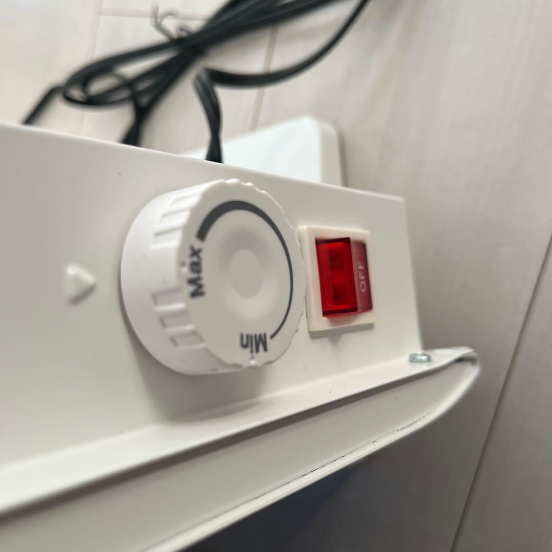 DR-9230 電気ヒーター ホワイト　山善　2024年製　ヒーター　箱付き