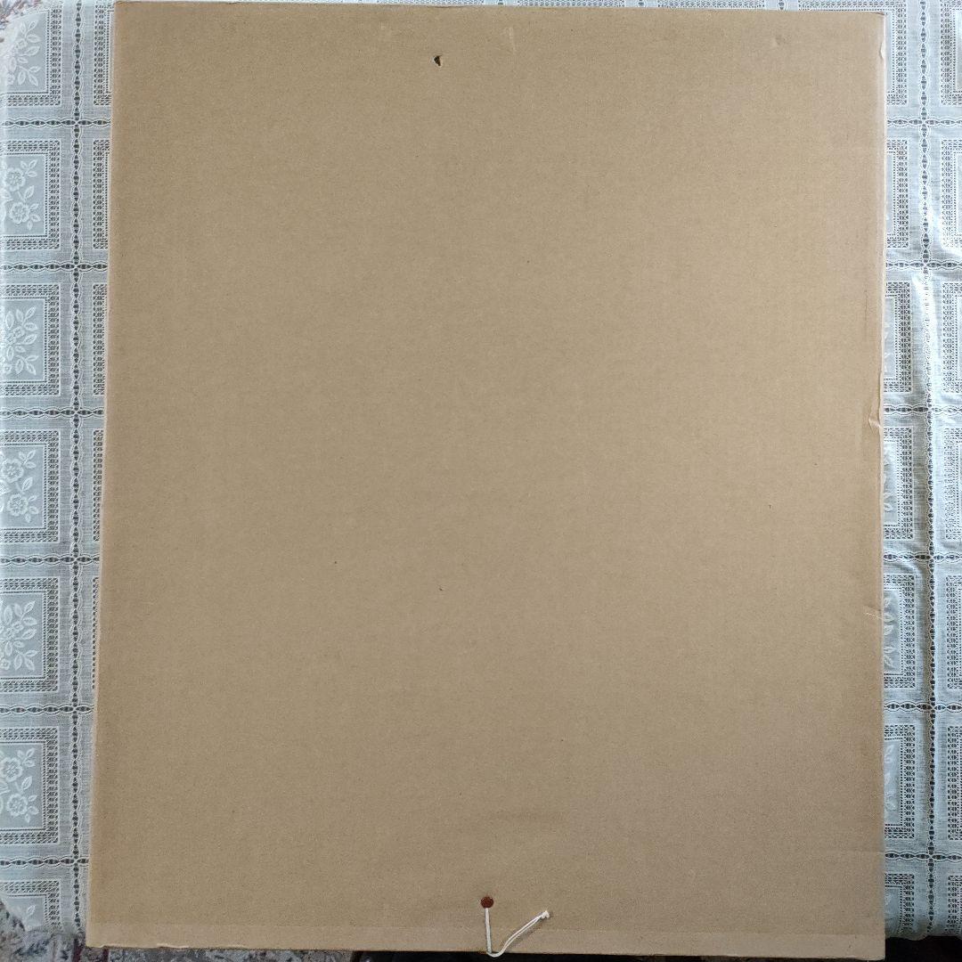 ANDRE MASSONマッソン 大判リトグラフ『抽象画』1960年制作、共箱付