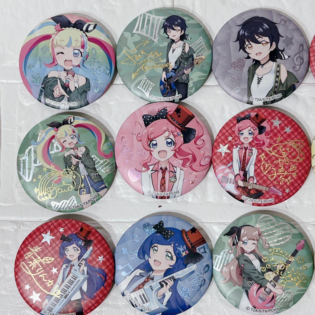 超激レア 絶版 プリチャン サイン入り 缶バッジ みらい えも りんか まとめ