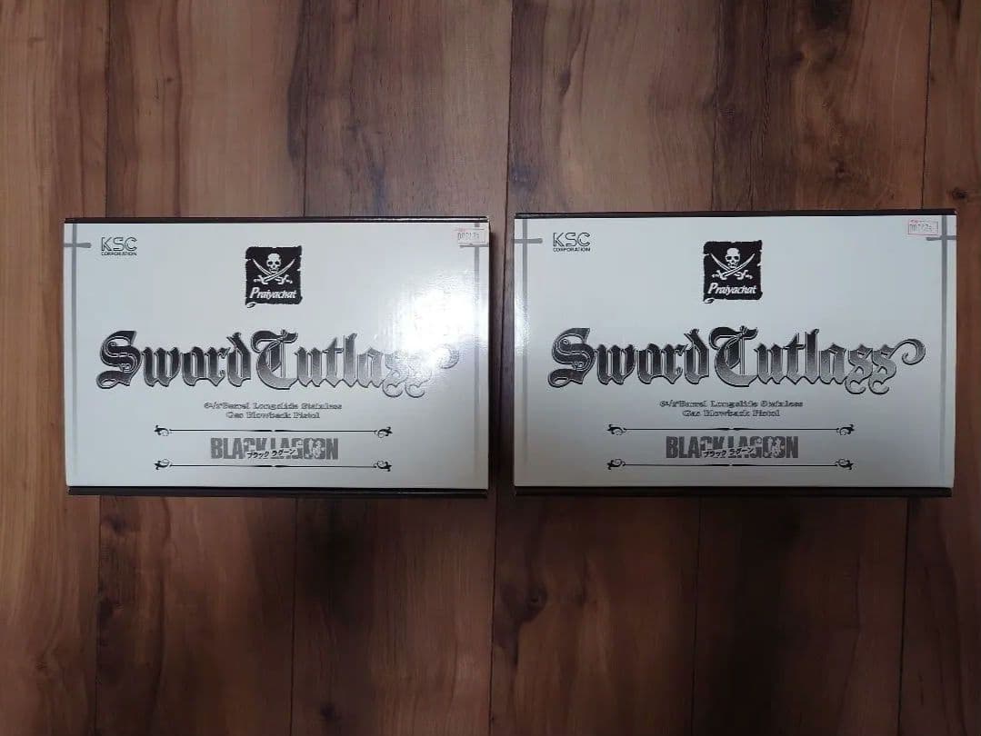 KSC Sword Cutlass ガスガン シルバー　初期