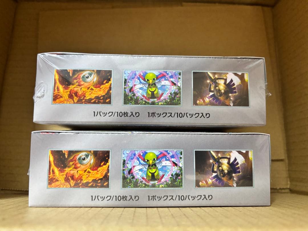 ポケモンカードゲーム テラスタルフェスex 2BOX シュリンク付き未開封