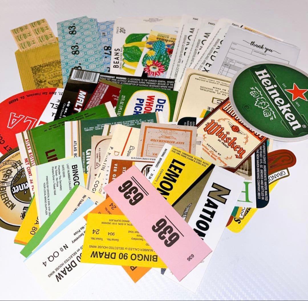 洋物 おまとめ ビンテージ 紙モノ 60サイズ