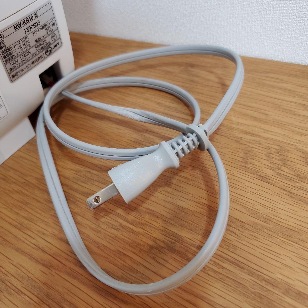 ジャンク品 炎舞炊き NW-KB10 炊飯器 2019年製 象印 圧力IH