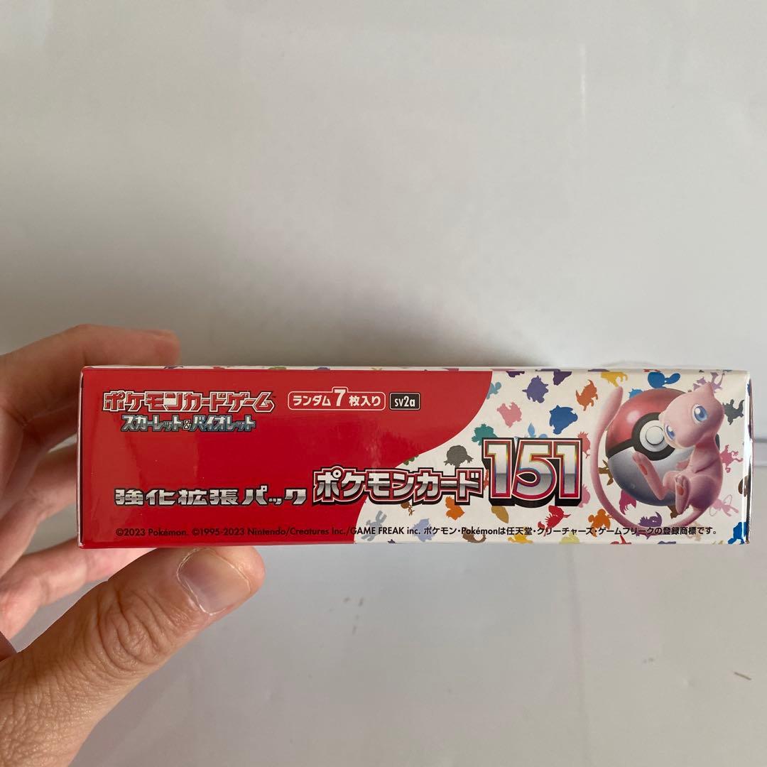 シュリンク付　ポケモンカード151　1box
