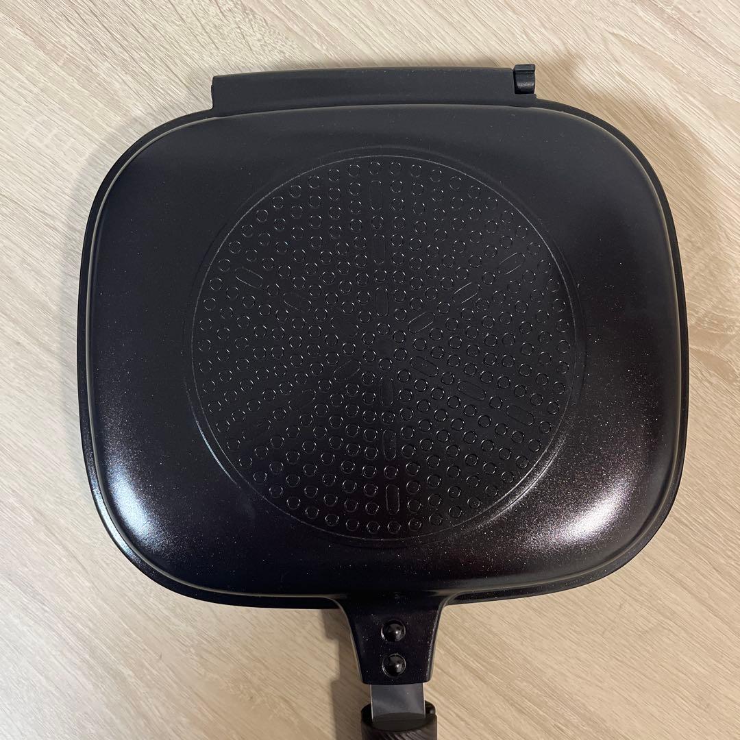 ハッピーコール IH・直火対応 両面フライパン