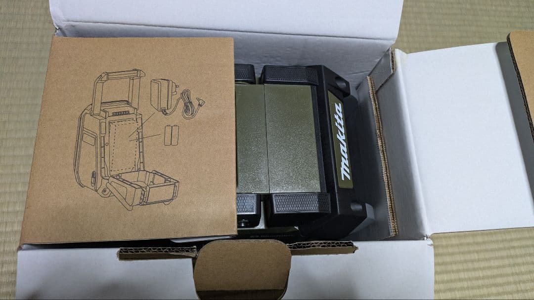 新品未使用　Makita マキタMR005GZ Bluetooth充電式ラジオ