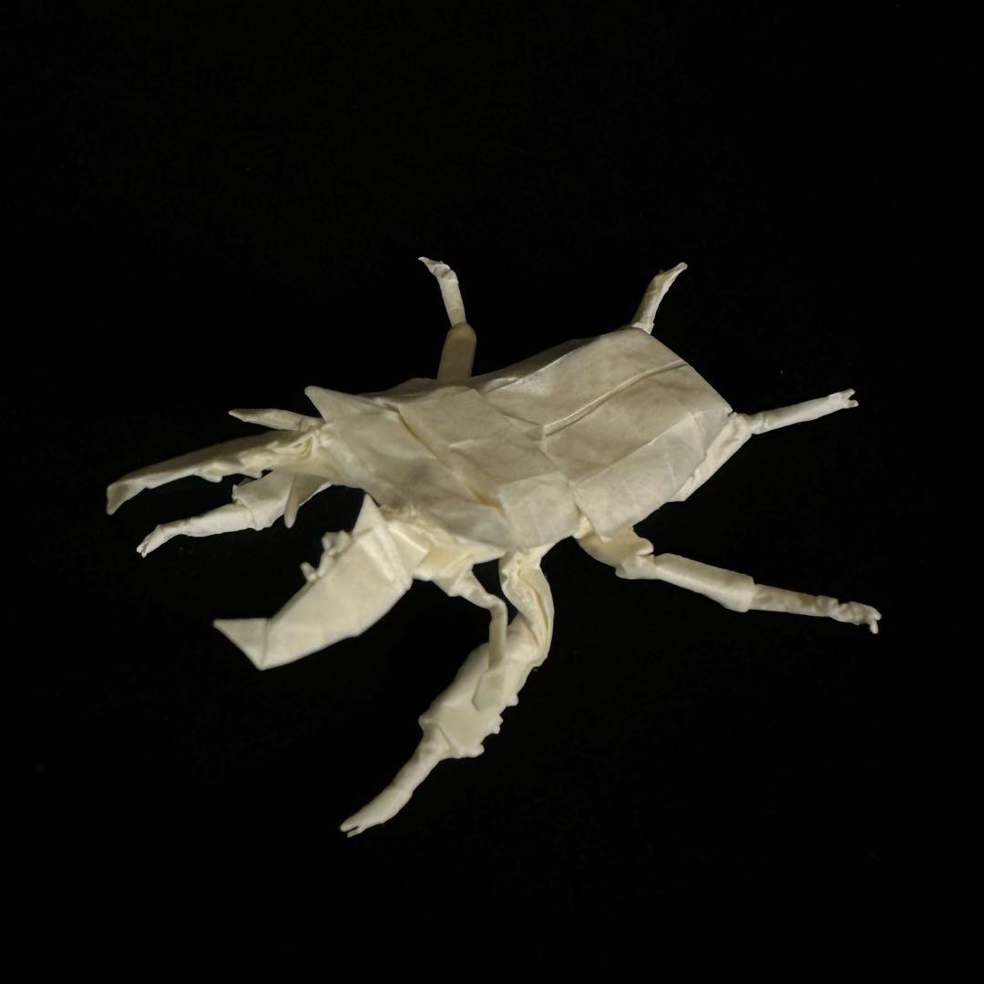 折紙　作品　エンシェントドラゴン　不折正方形一枚折り　龍