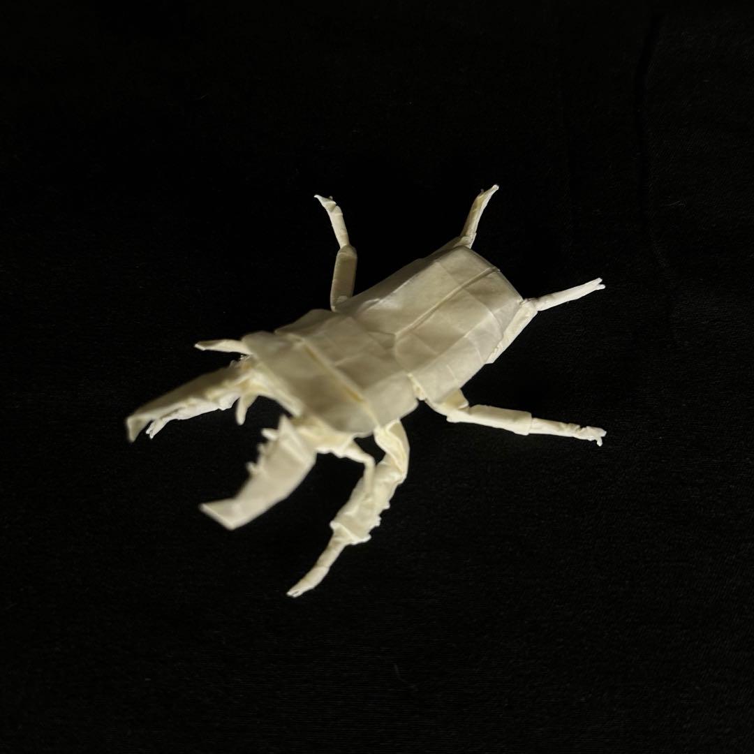 折紙　作品　エンシェントドラゴン　不折正方形一枚折り　龍