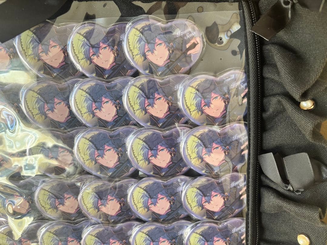 瀬名泉 缶バッジ 痛バッグ 痛バ ハート缶バッジ