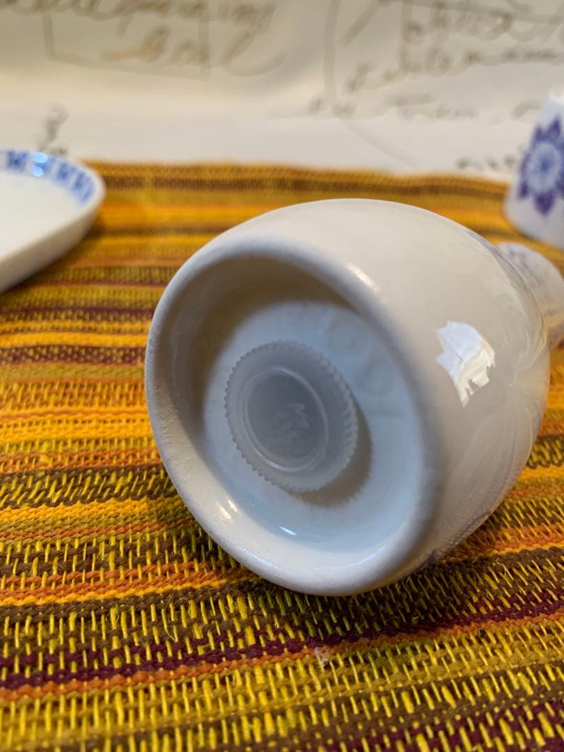 北欧ビンテージ　figgjo フィッギオ　美品Lotte柄の可愛い調味料セット！