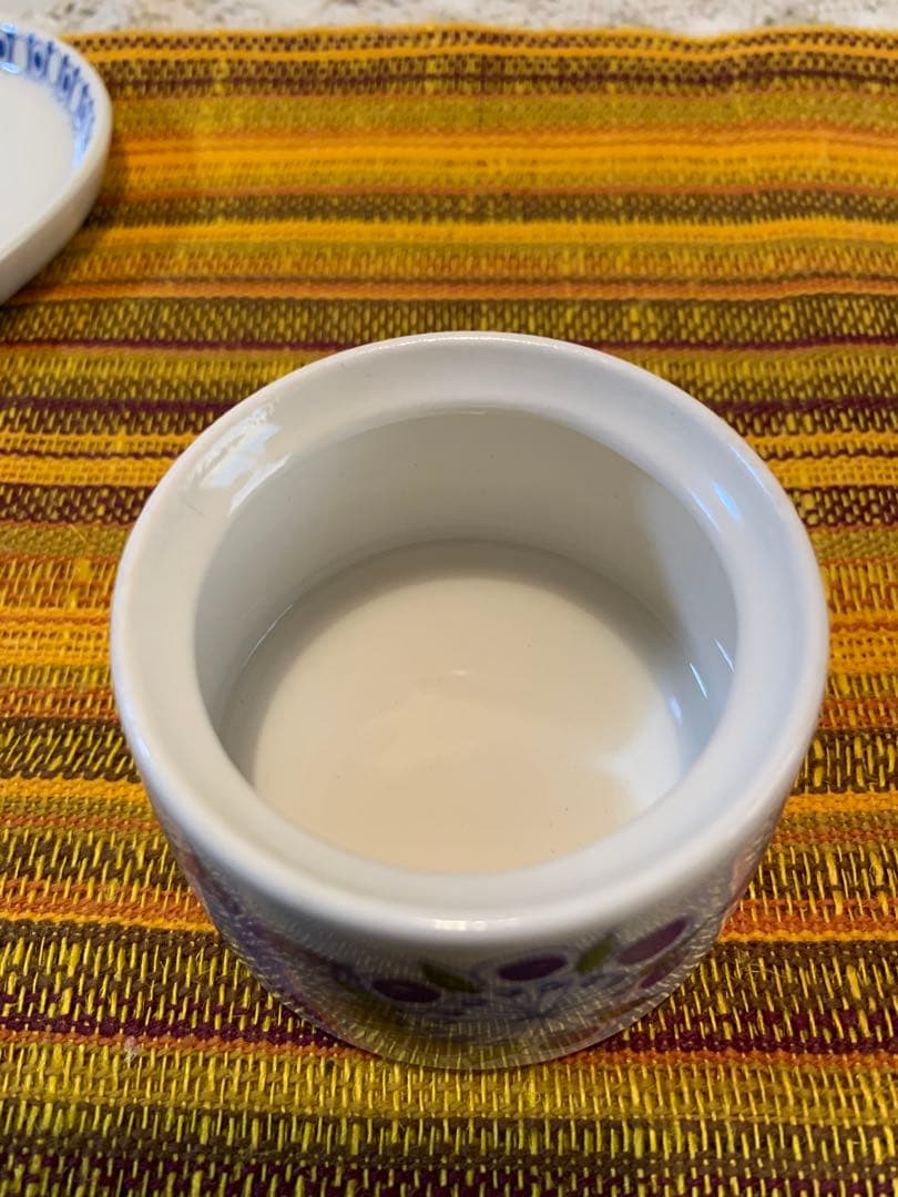 北欧ビンテージ　figgjo フィッギオ　美品Lotte柄の可愛い調味料セット！