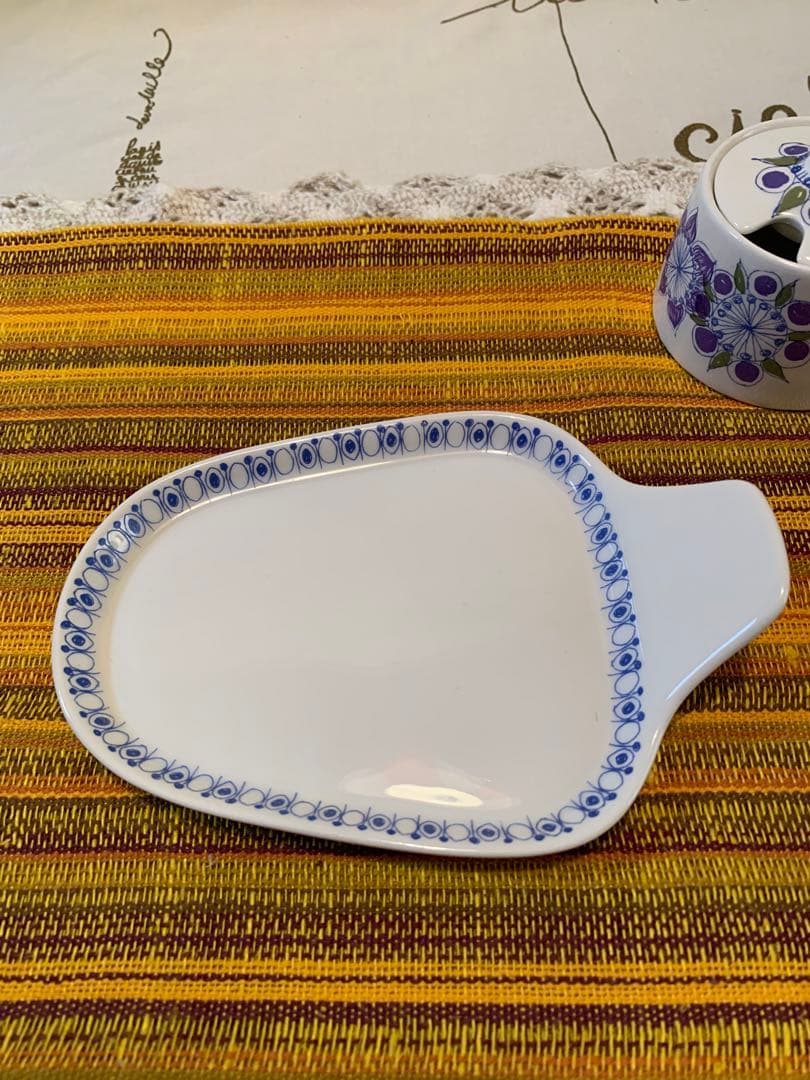 北欧ビンテージ　figgjo フィッギオ　美品Lotte柄の可愛い調味料セット！