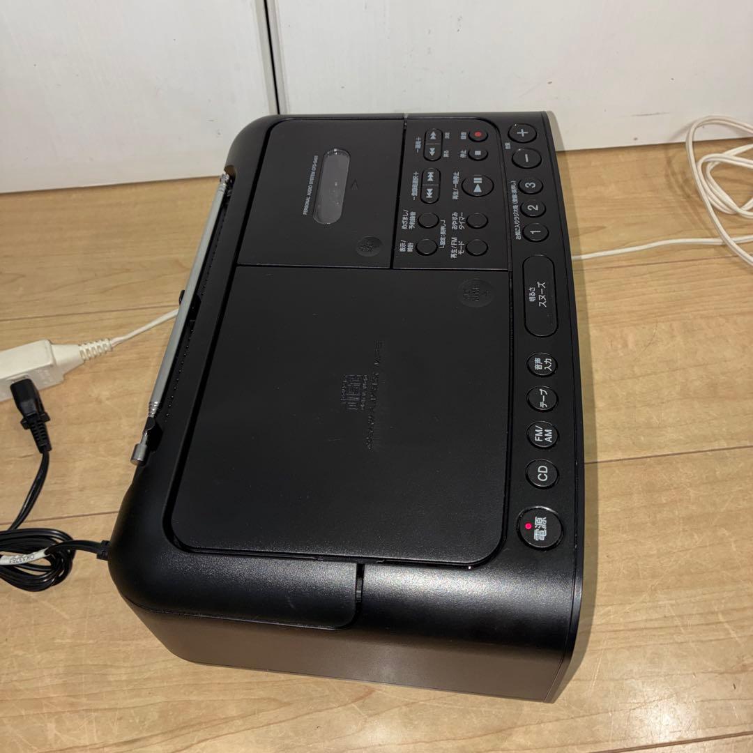 完動品！SONY ラジカセ CD AM/FM カセットテープ CFD-S401