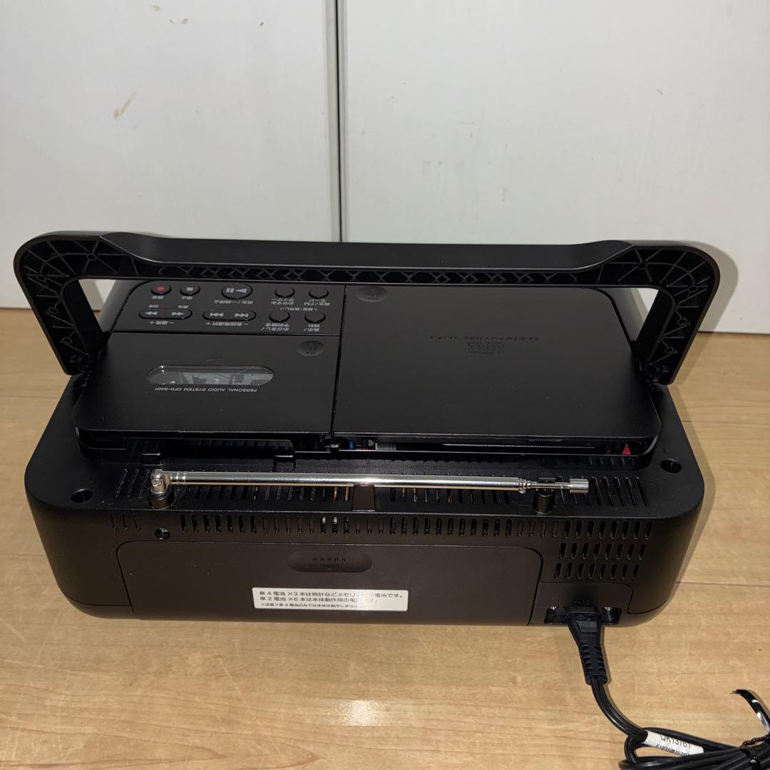 完動品！SONY ラジカセ CD AM/FM カセットテープ CFD-S401
