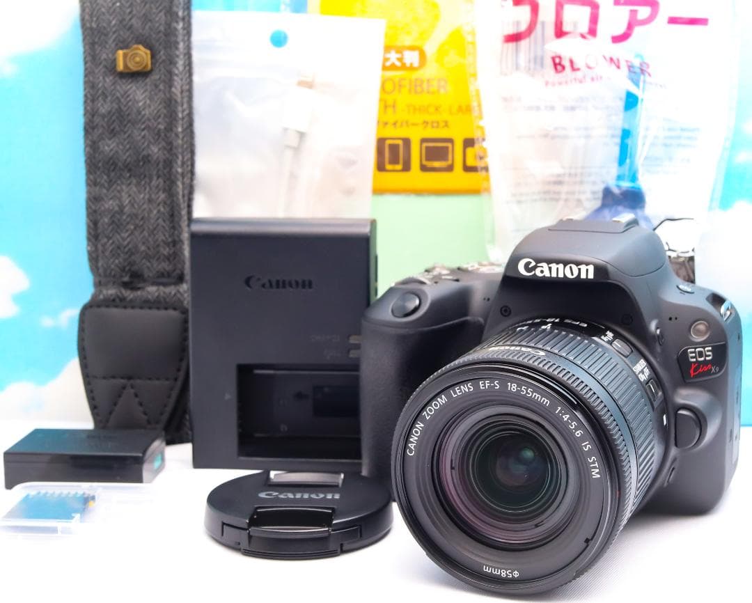 キャノン Canon kiss x9⭐️Wi-Fi搭載⭐️高性能・高画質・軽量！