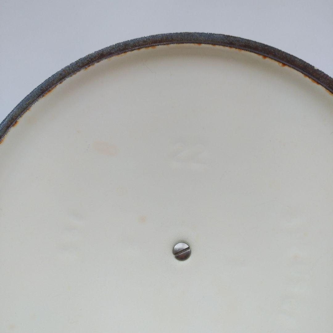 ル・クルーゼ ココット 鍋 22cm 白 ホワイト