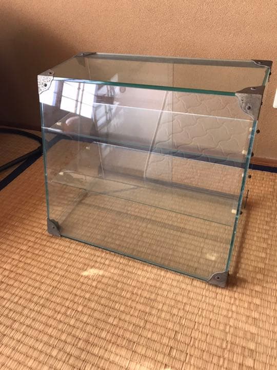 アンティーク　什器　ヴィンテージ全面ガラスショーケース