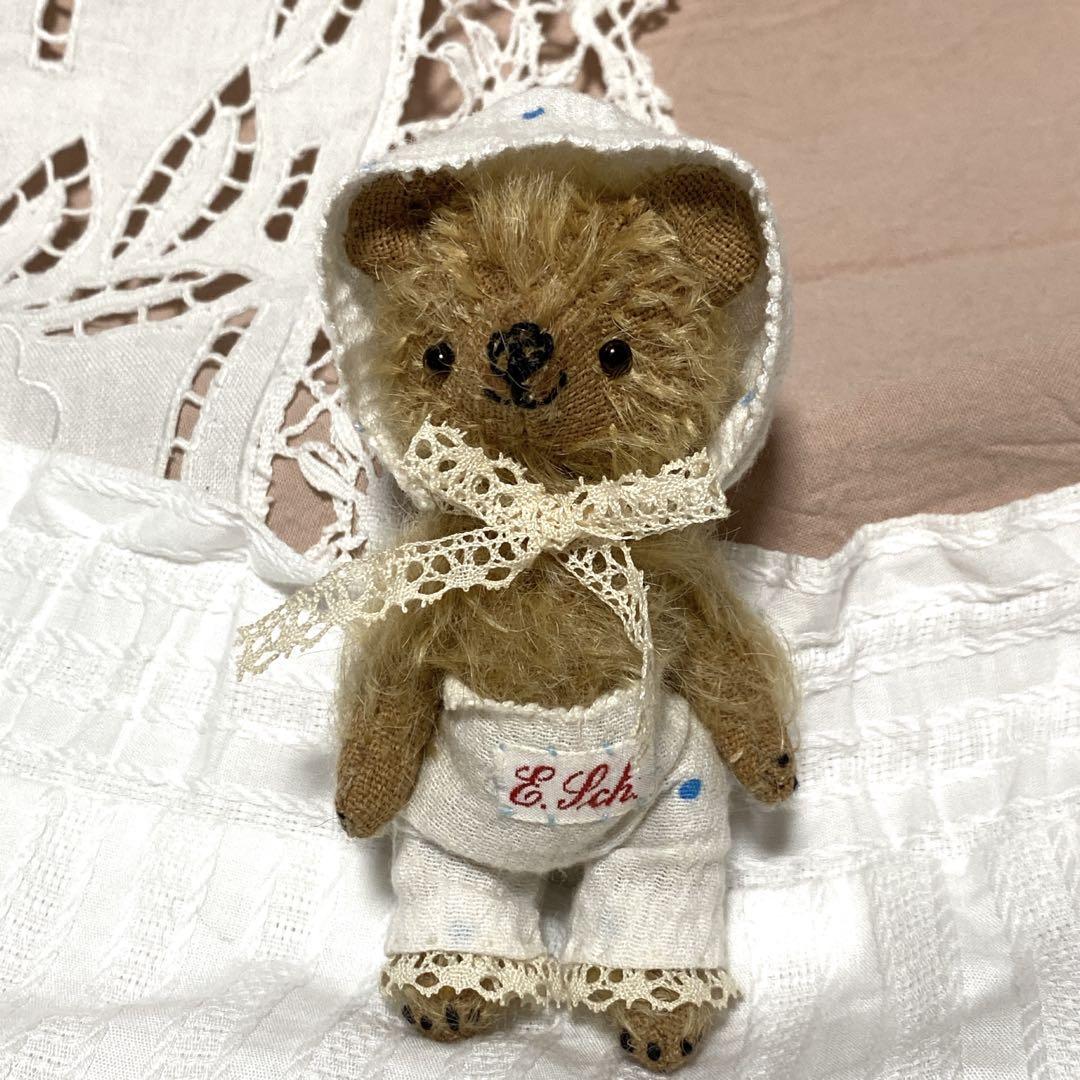 テディベア ハンドメイド ai bear 作家 手のひらサイズ 11㎝ クマ
