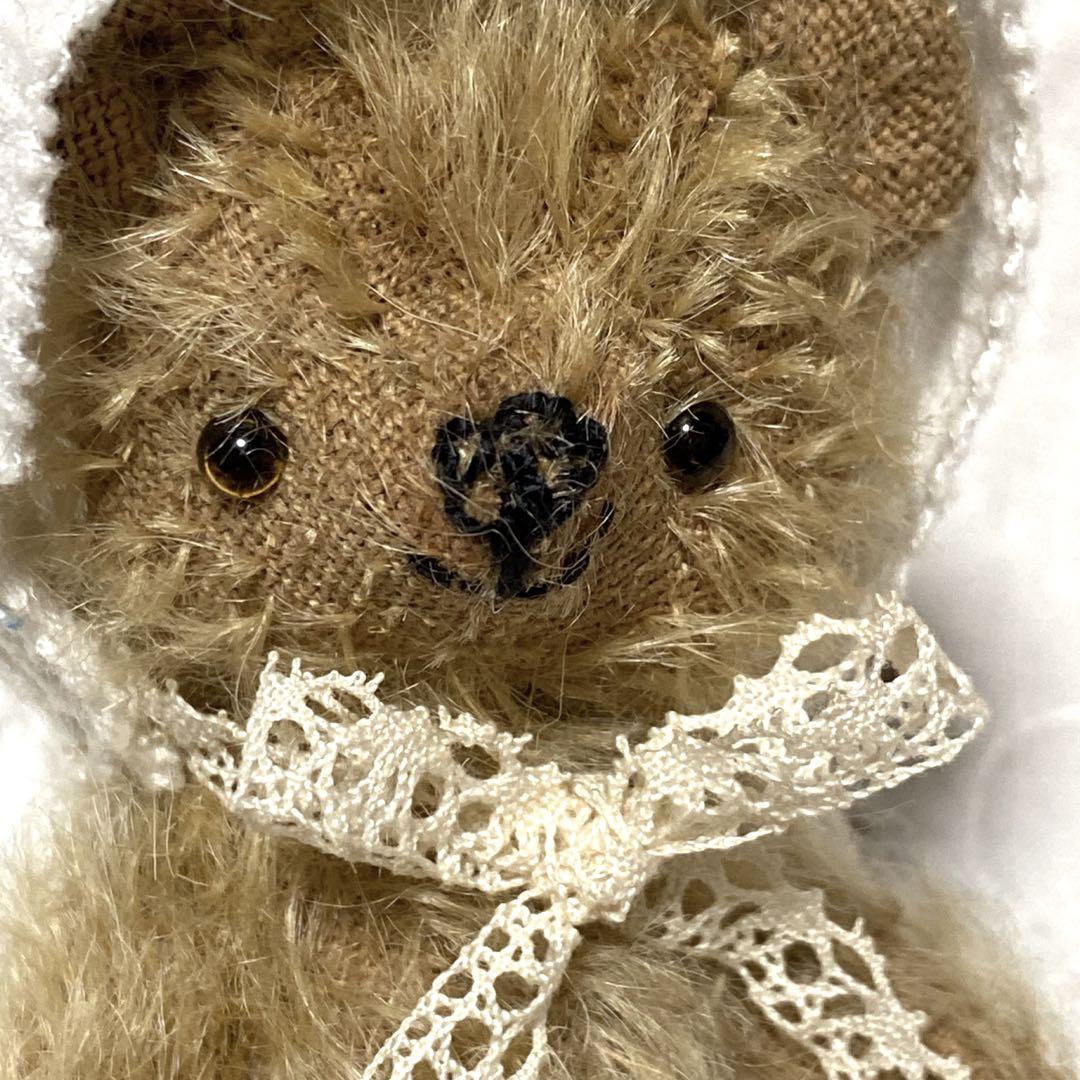 テディベア ハンドメイド ai bear 作家 手のひらサイズ 11㎝ クマ