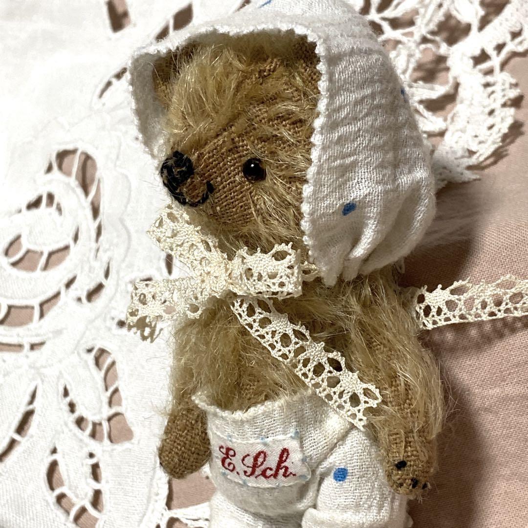 テディベア ハンドメイド ai bear 作家 手のひらサイズ 11㎝ クマ