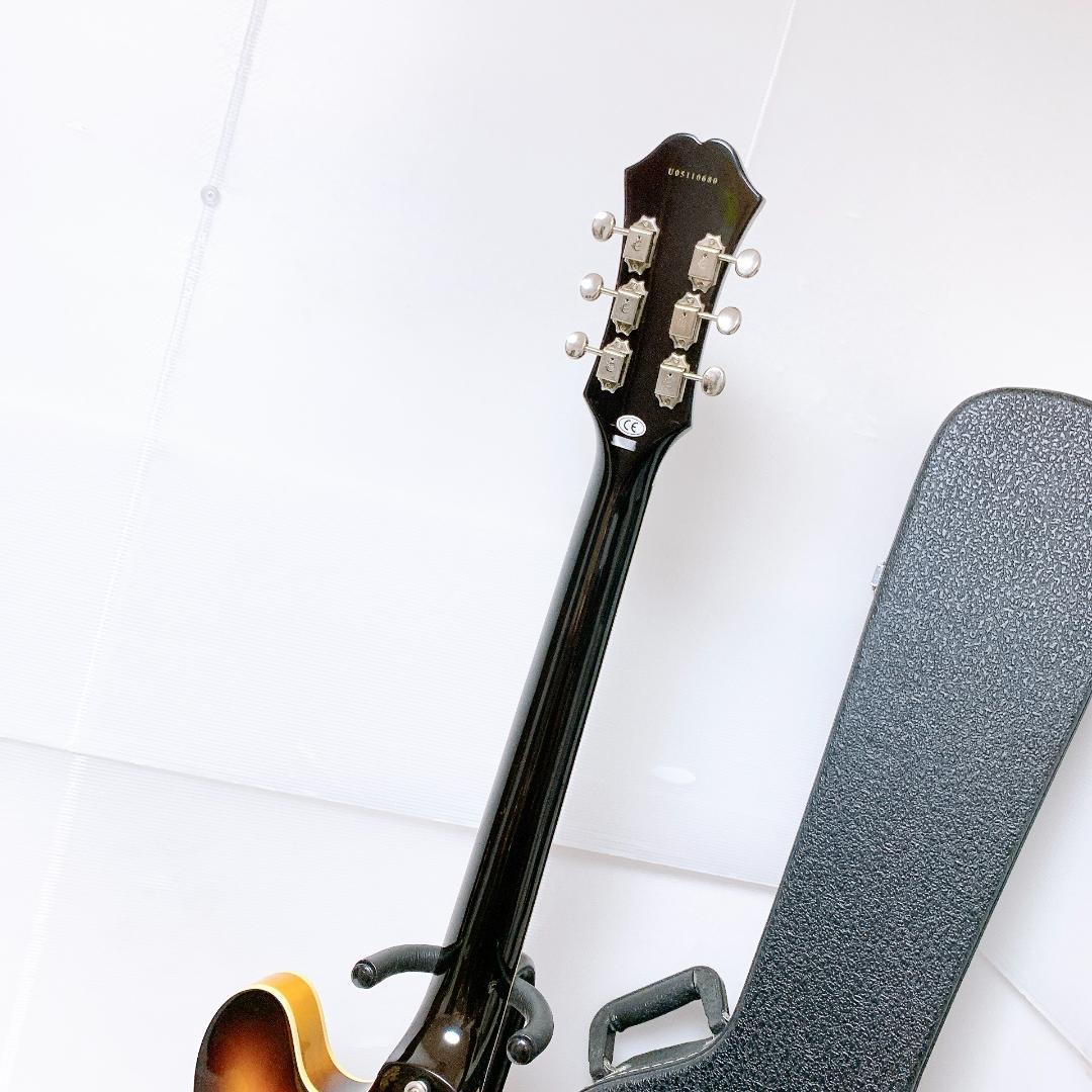 美品 Epiphone エピフォン Casino VS ナチュラル ハードケース
