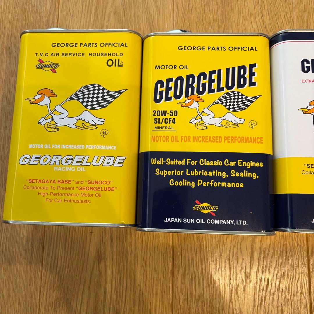 世田谷ベース　正式装備品　オイル缶　所ジョージ　SUNOCO 4セット 全種類