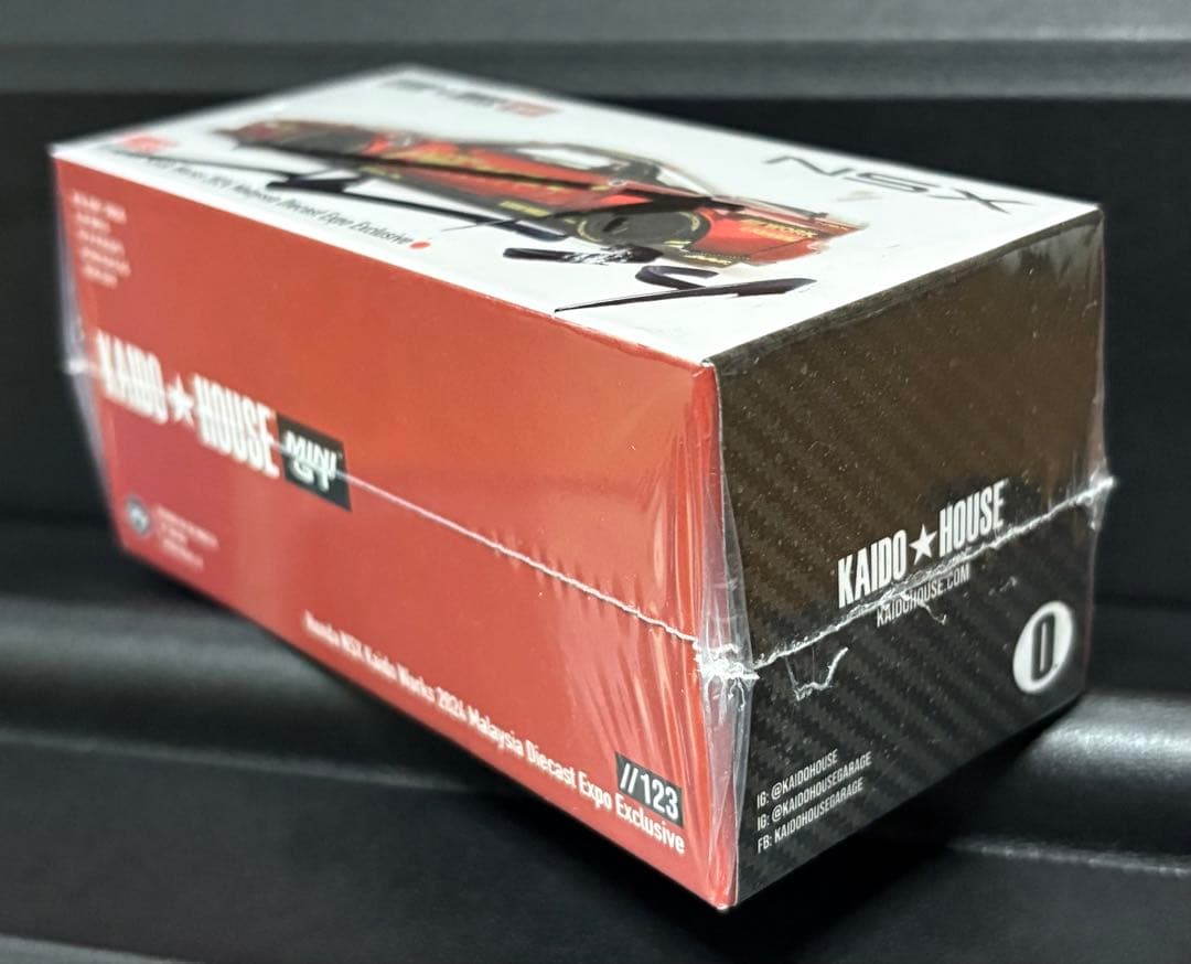 ミニGT 街道ハウス ホンダ NSX 街道ワークス V2 レッドパール2024