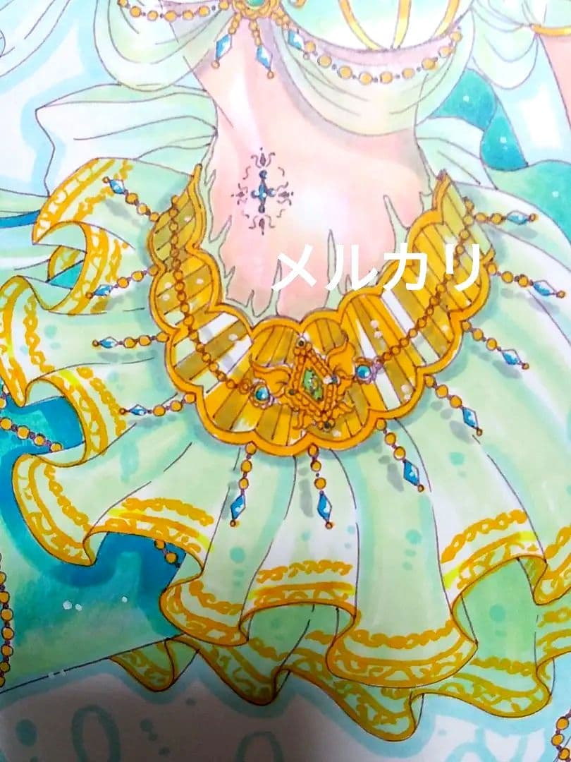 【オリジナル手描きイラスト 】人魚姫 自作一次創作