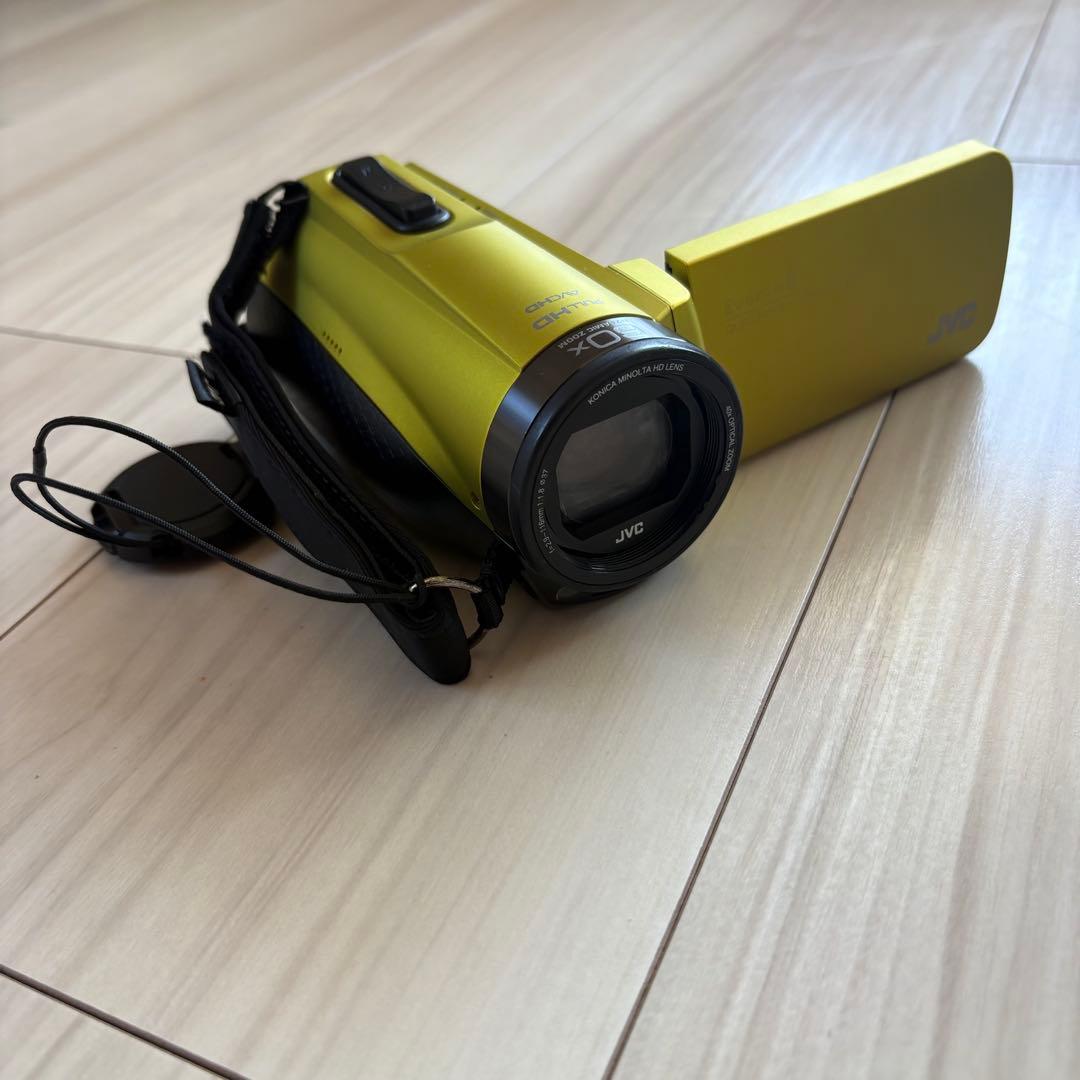 JVC EverioR GZ-R480-Y シトロンイエロー 本体おまけ付き