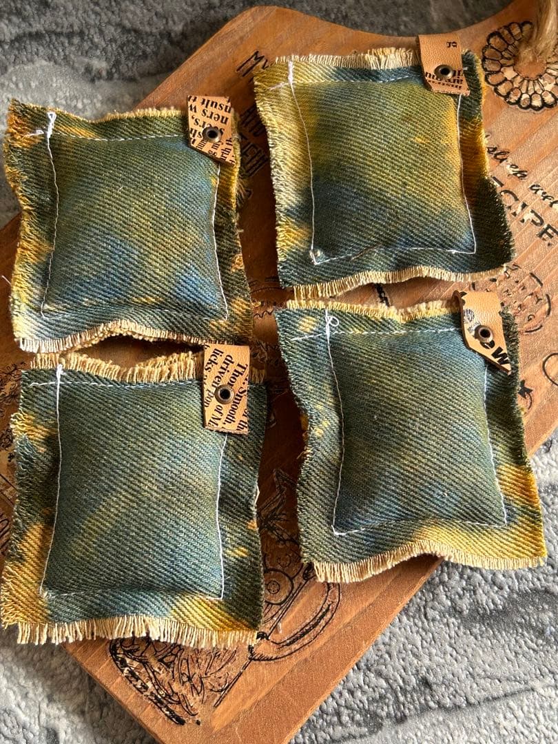 コラボ‼️染めデニムチケットちびタグNo.876