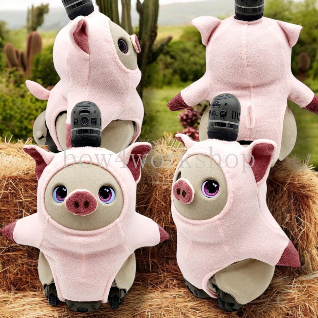 ラボット LOVOT ラボットの服ハンドメイド　ぶたちゃんボディースーツ