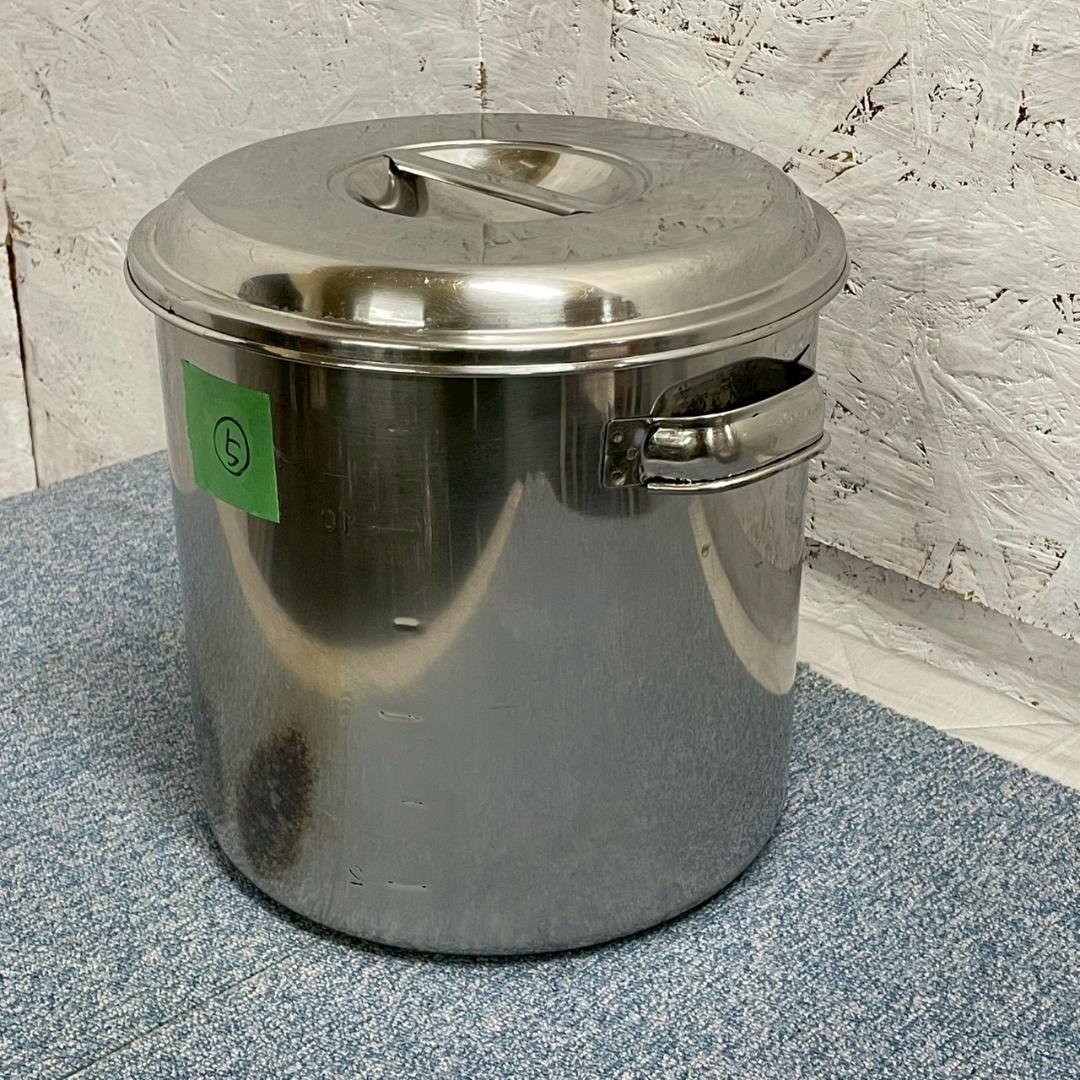 【厨房機器】 ステンレス製 26cm 寸胴鍋 厨房 厨房機器 ⑤ A1513