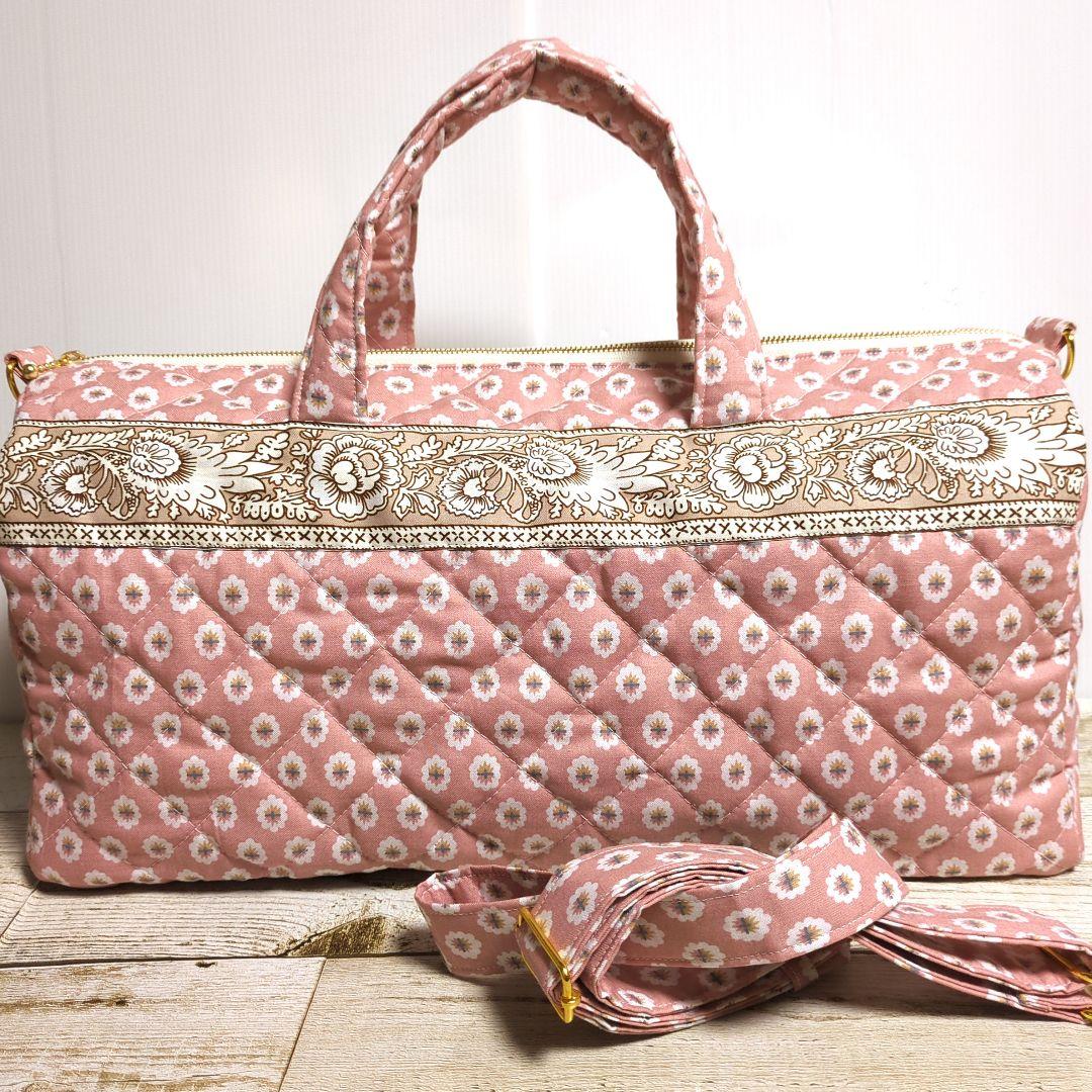 2wayボストンバッグ　ハンドメイド