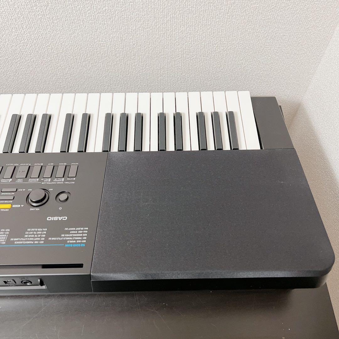 美品　CASIO 76鍵盤 電子キーボード WK-245 譜面表示 動作確認済