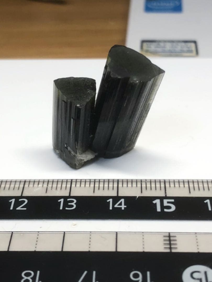 トルマリン原石 天然石 バイカラー