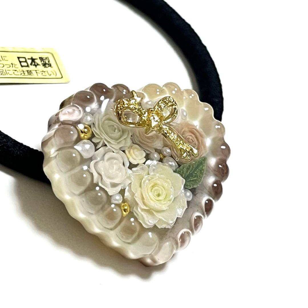 にゃこす(ΦωΦ)様お取り置きですＮｏ．366 薔薇 ハート レジン ペンダント