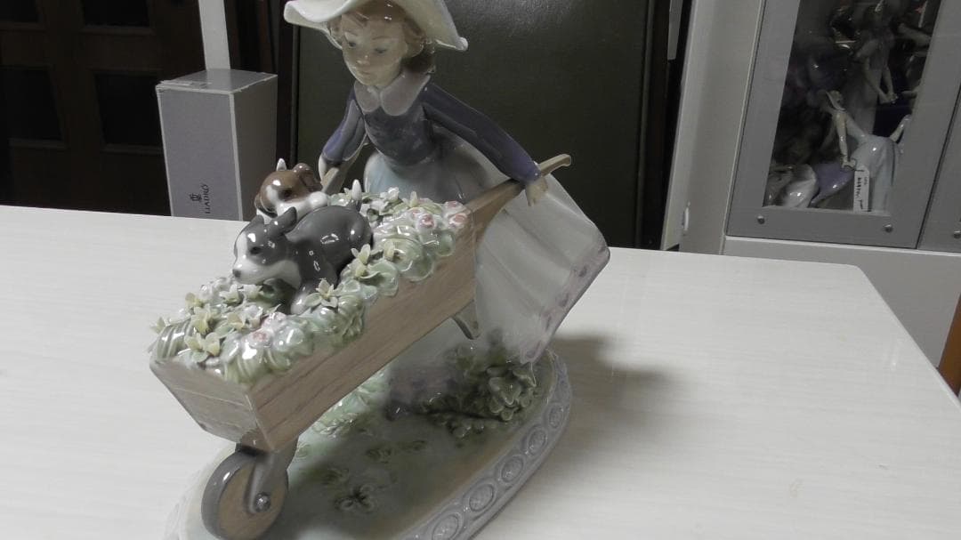 LLADRO　リヤドロ【乗せてあげるよ】5　リアドロ　　Ｌ507