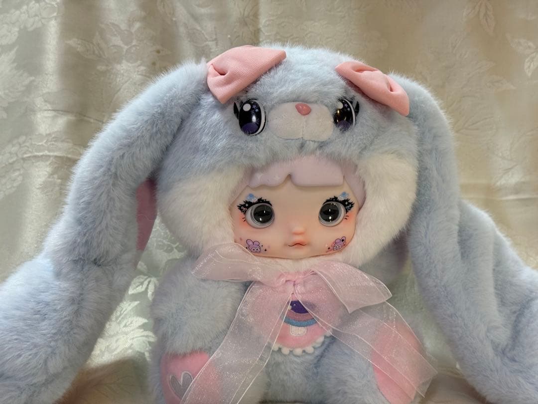 Nommi キノコ きのこ Mushroom Hat 水色 紫 ⑤