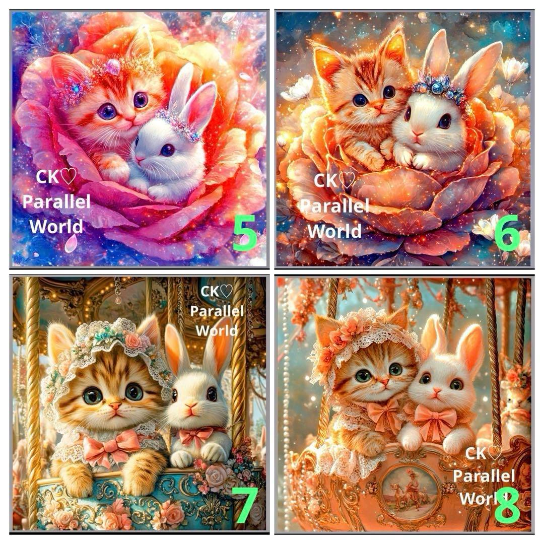 フラットポーチ♡ハンドメイド♡オーダーページ【にゃんこ16】