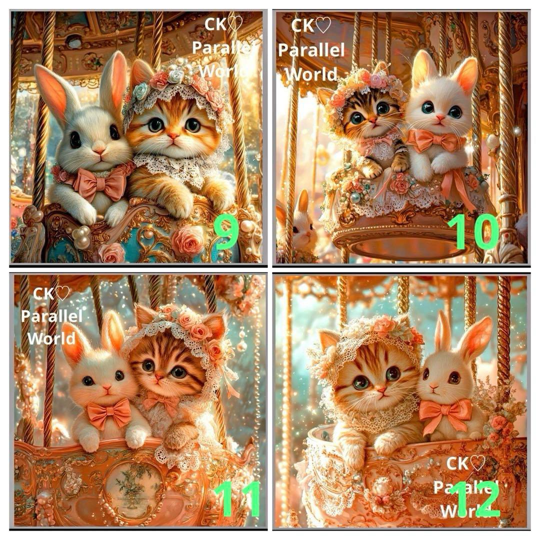 フラットポーチ♡ハンドメイド♡オーダーページ【にゃんこ16】