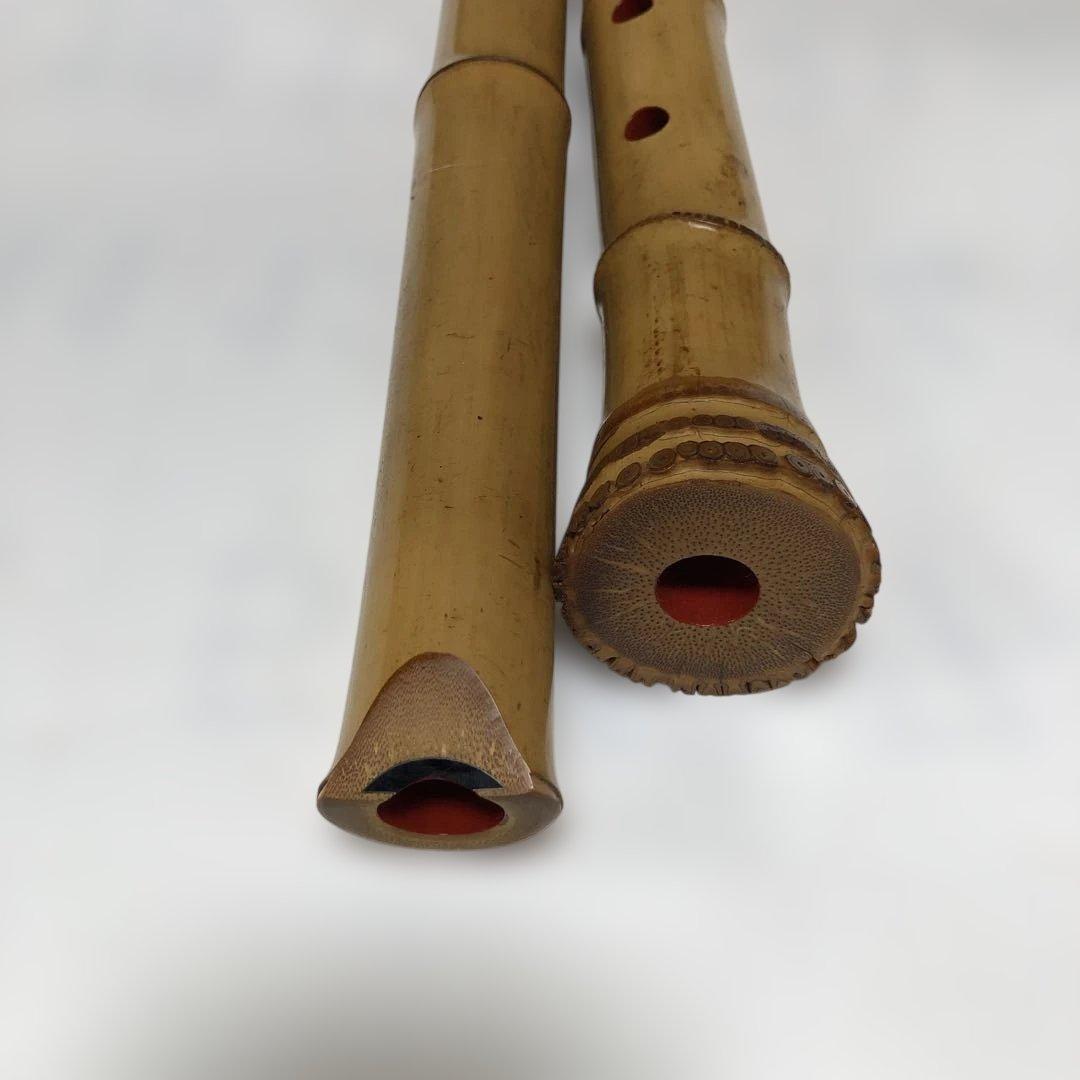 露秋銘 一尺八寸管 都山流尺八