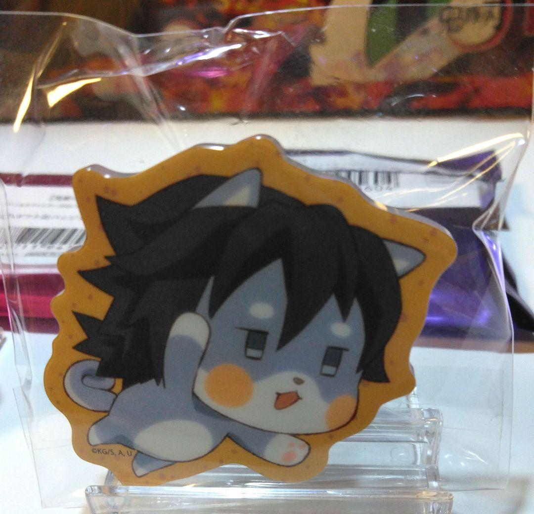 鬼滅の刃 バレンタインホワイトデー 富岡義勇 缶バッジ、アニマルクッキーバッジ