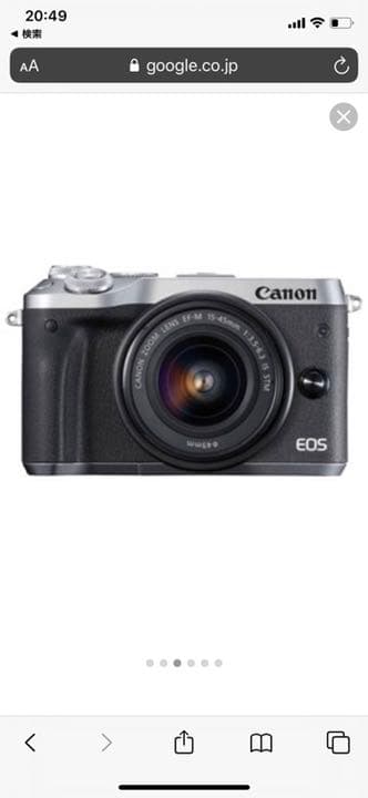 Canon  m6 ミラーレス一眼レフカメラ