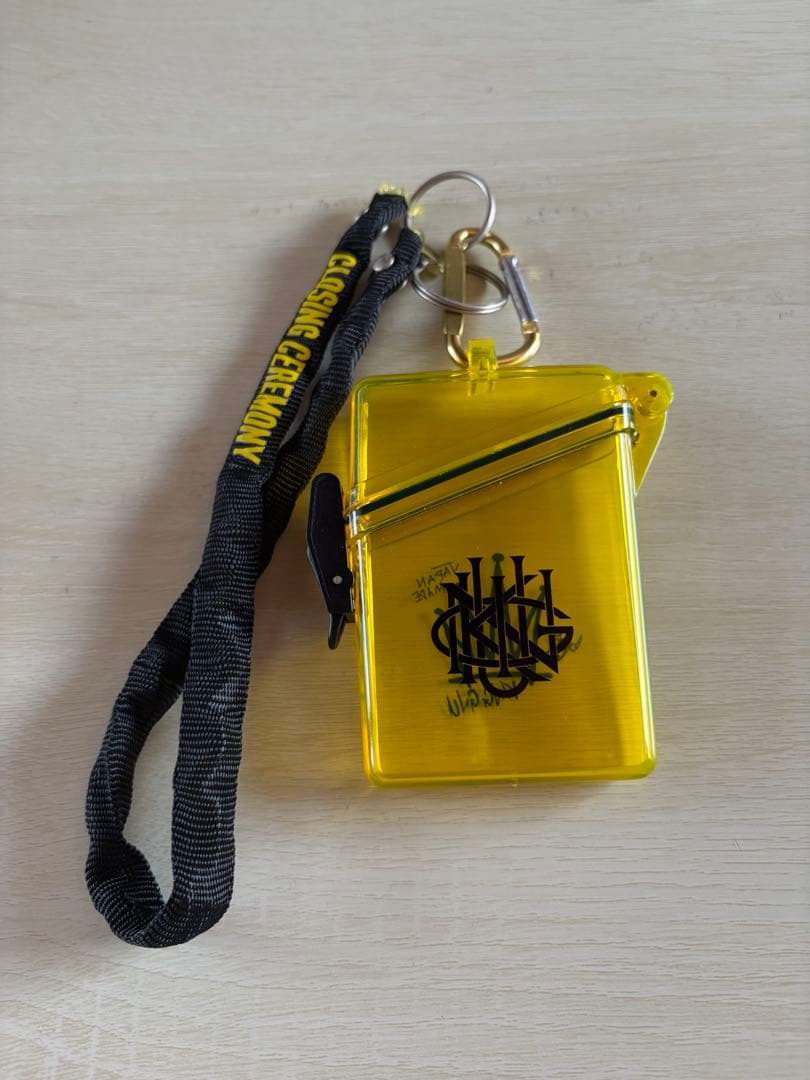CLOSING CEREMONY イエローキーチェーン