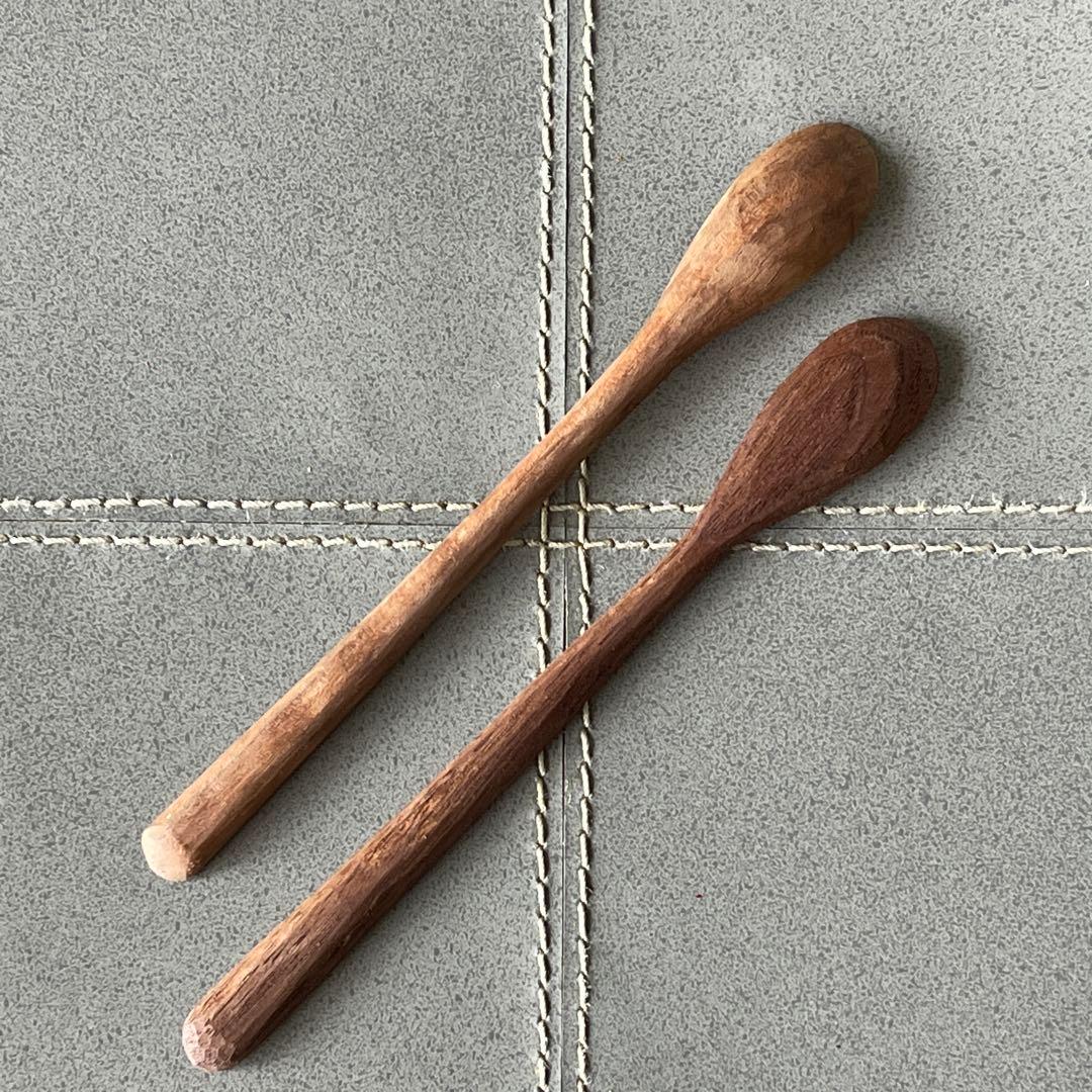 人気木工作家三谷龍二 作品　珈琲スプーン2本セット