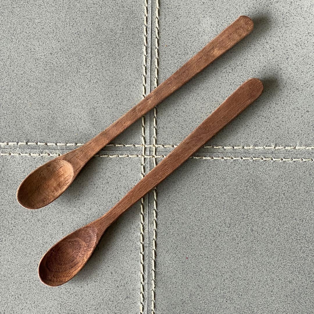 人気木工作家三谷龍二 作品　珈琲スプーン2本セット