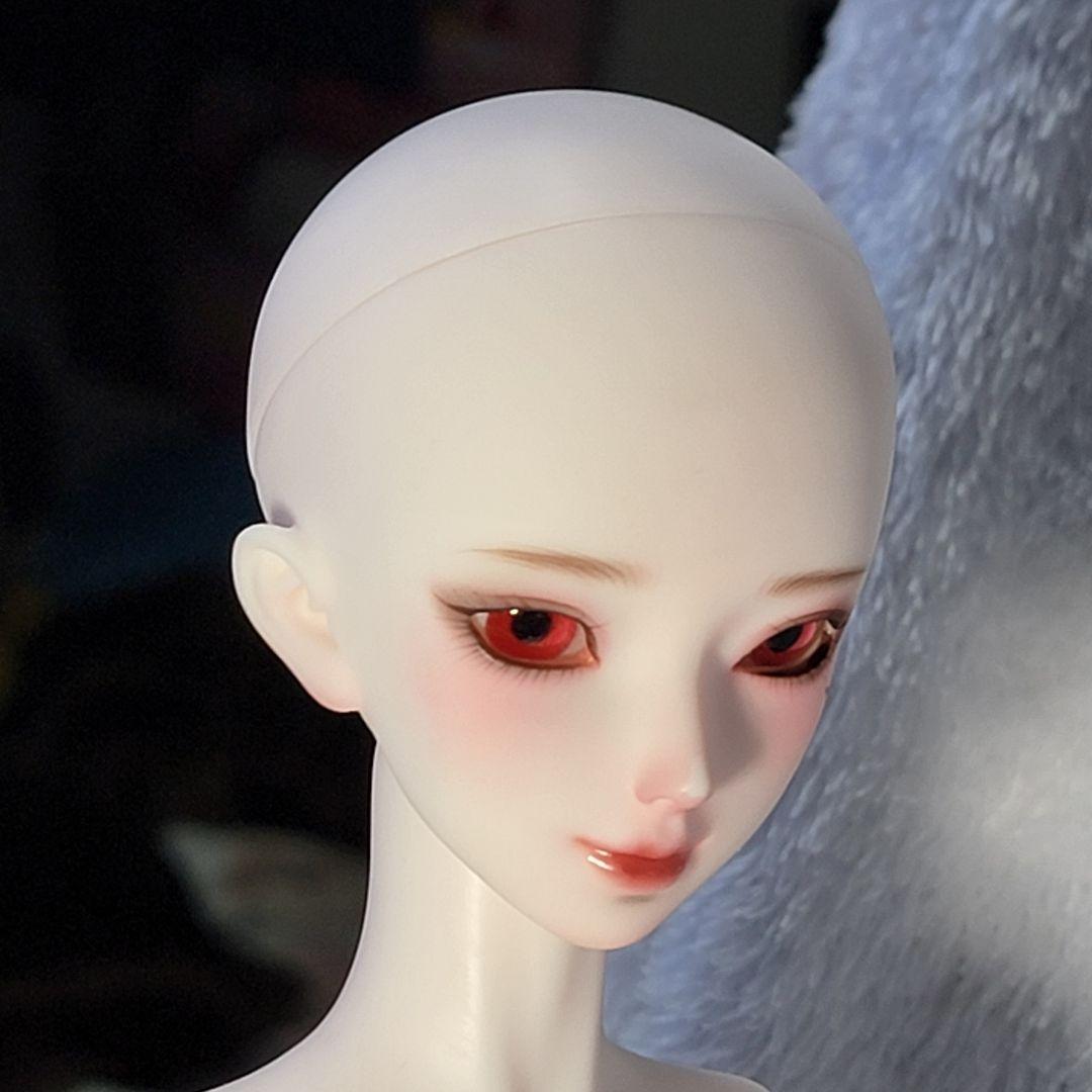 1/4 BJD 本体＋和柄退廃ドレスセット