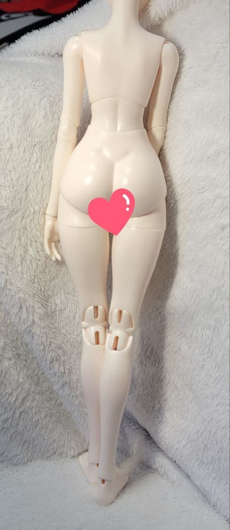 1/4 BJD 本体＋和柄退廃ドレスセット