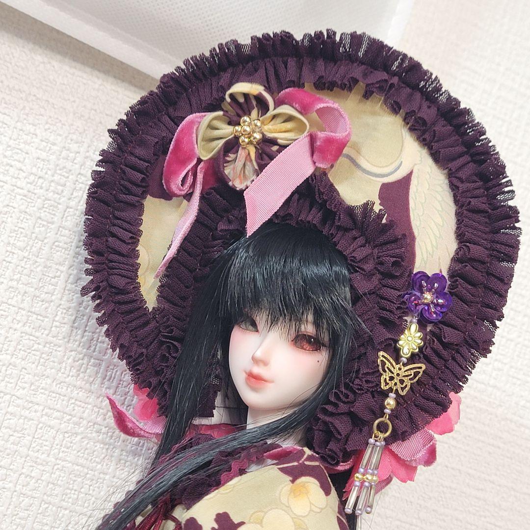 1/4 BJD 本体＋和柄退廃ドレスセット