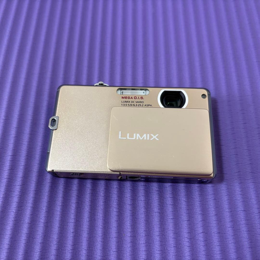 Panasonic LUMIX DMC-FP3 デジカメ ゴールド　SDカード付